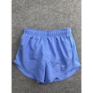 Nike Dri-FIT Running Shorts Womens XS Blue Lightweight Athletic Lined Drawstring